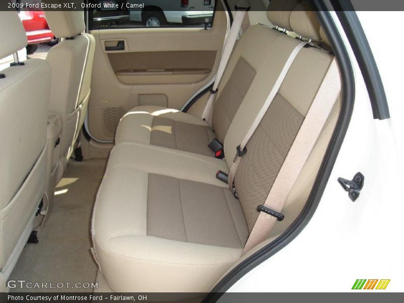 Oxford White / Camel 2009 Ford Escape XLT