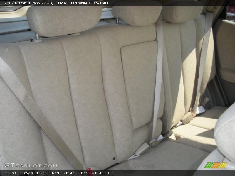Glacier Pearl White / Cafe Latte 2007 Nissan Murano S AWD