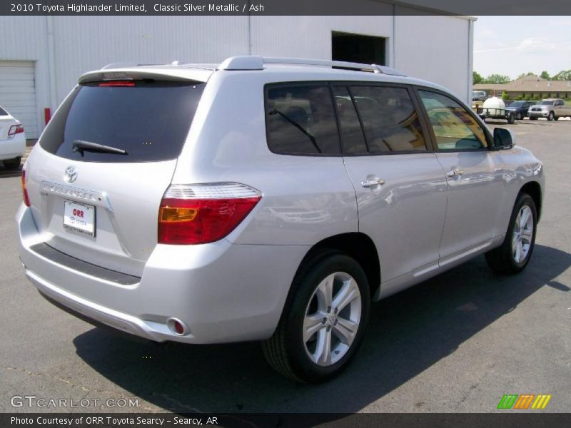 Classic Silver Metallic / Ash 2010 Toyota Highlander Limited