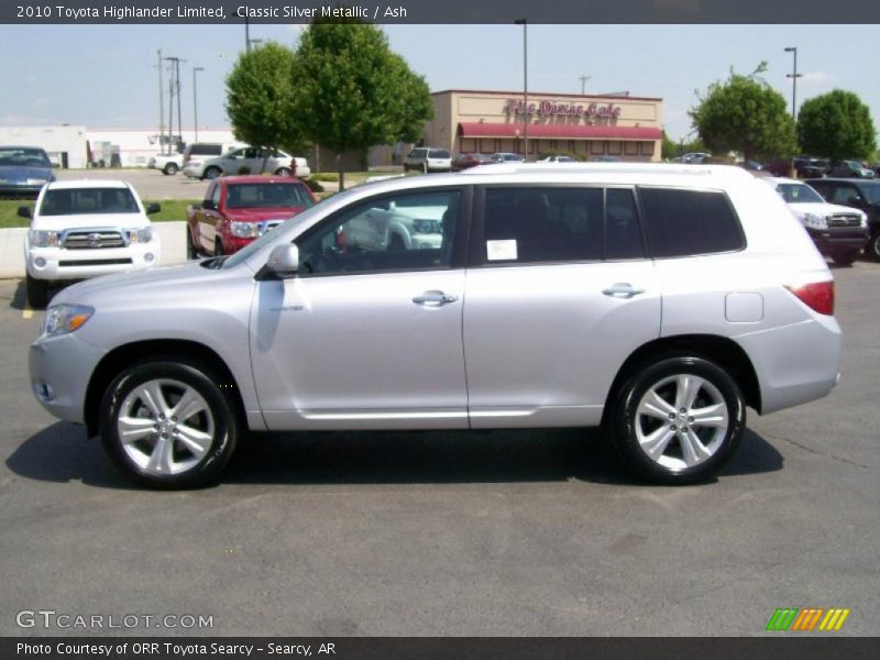 Classic Silver Metallic / Ash 2010 Toyota Highlander Limited