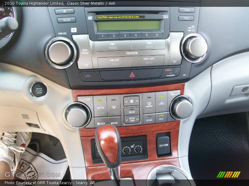 Classic Silver Metallic / Ash 2010 Toyota Highlander Limited