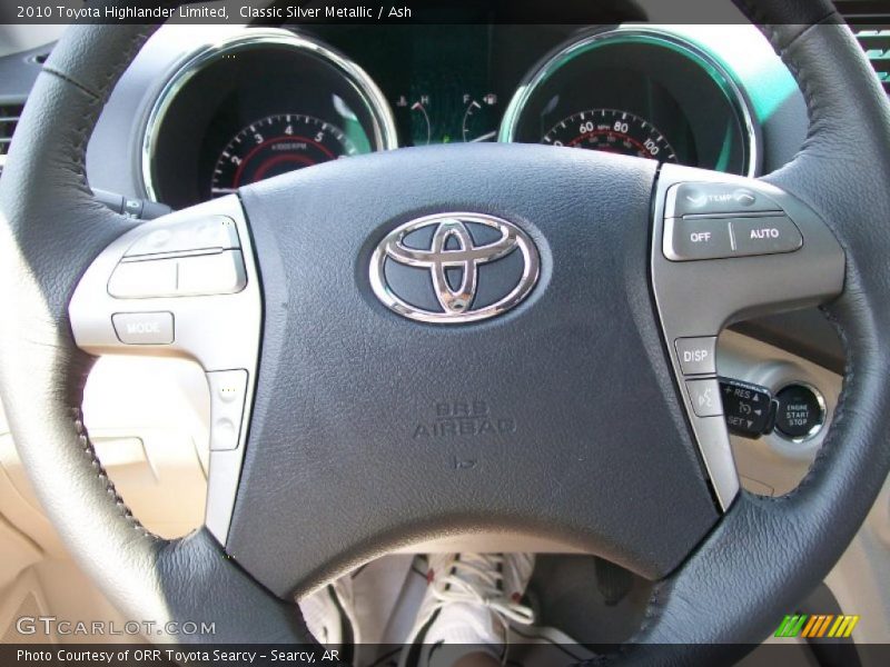 Classic Silver Metallic / Ash 2010 Toyota Highlander Limited