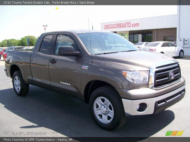 Pyrite Brown Mica / Sand Beige 2010 Toyota Tundra Double Cab
