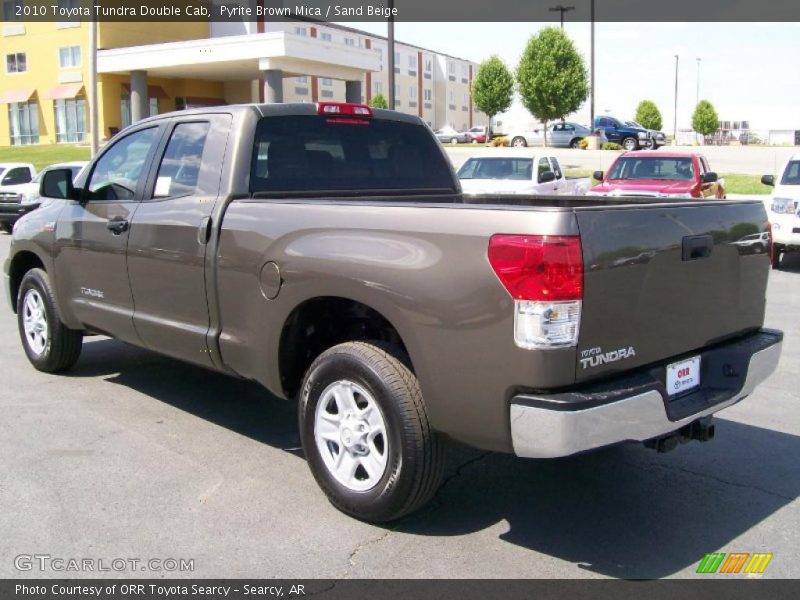 Pyrite Brown Mica / Sand Beige 2010 Toyota Tundra Double Cab