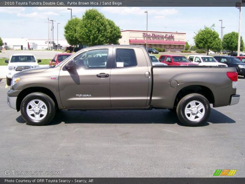 Pyrite Brown Mica / Sand Beige 2010 Toyota Tundra Double Cab