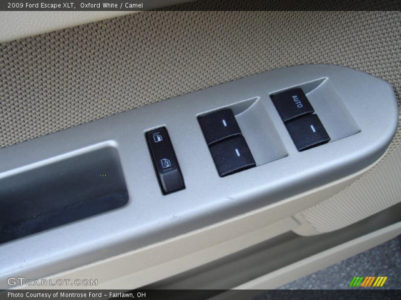 Oxford White / Camel 2009 Ford Escape XLT