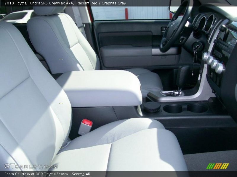 Radiant Red / Graphite Gray 2010 Toyota Tundra SR5 CrewMax 4x4