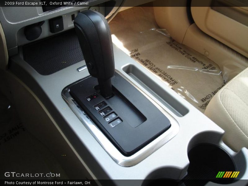 Oxford White / Camel 2009 Ford Escape XLT