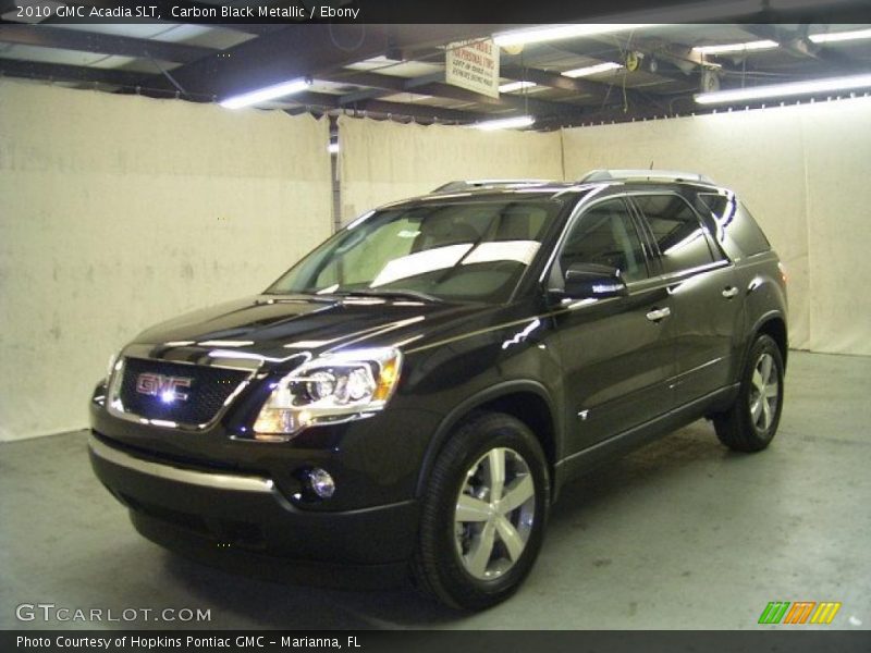 Carbon Black Metallic / Ebony 2010 GMC Acadia SLT