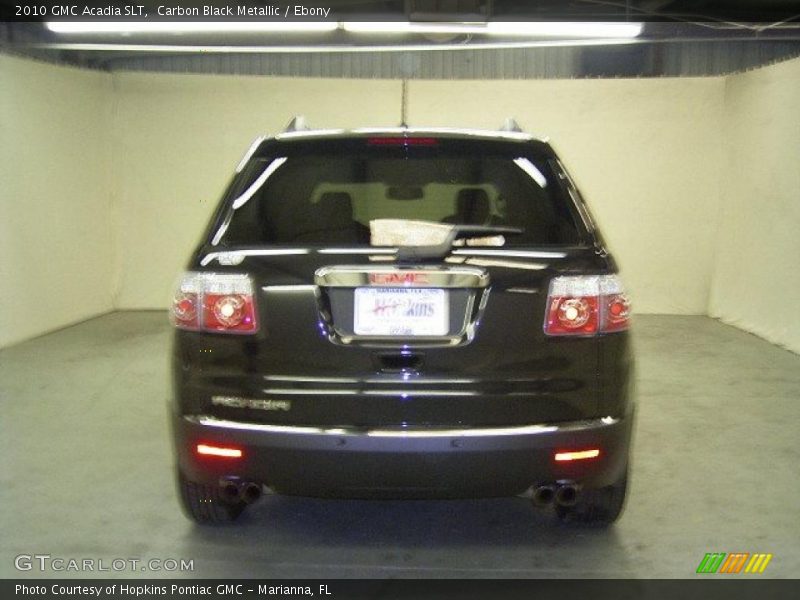 Carbon Black Metallic / Ebony 2010 GMC Acadia SLT