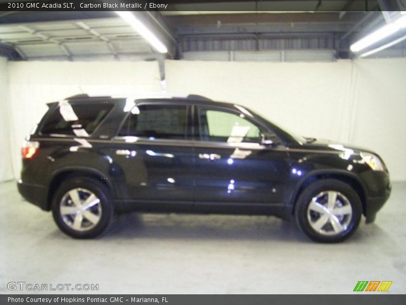 Carbon Black Metallic / Ebony 2010 GMC Acadia SLT