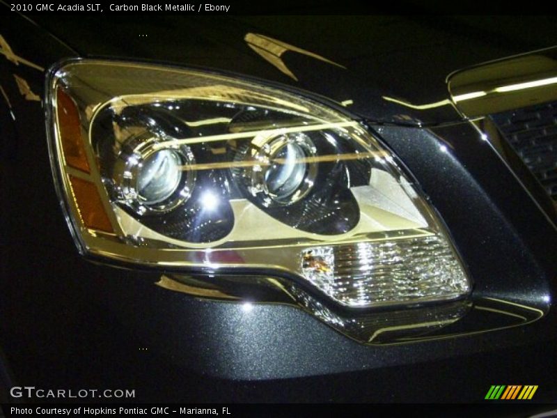 Carbon Black Metallic / Ebony 2010 GMC Acadia SLT