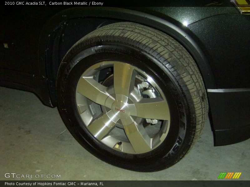 Carbon Black Metallic / Ebony 2010 GMC Acadia SLT