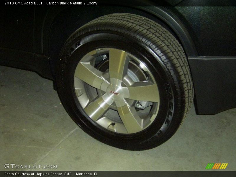 Carbon Black Metallic / Ebony 2010 GMC Acadia SLT