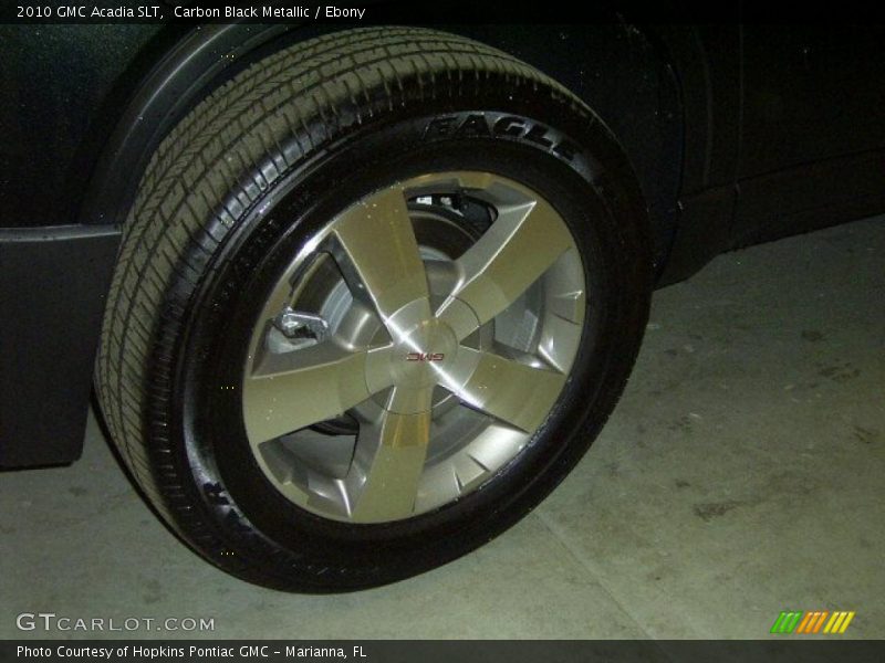 Carbon Black Metallic / Ebony 2010 GMC Acadia SLT