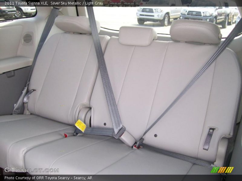 Silver Sky Metallic / Light Gray 2011 Toyota Sienna XLE