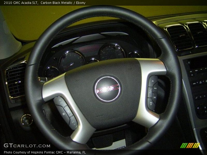 Carbon Black Metallic / Ebony 2010 GMC Acadia SLT