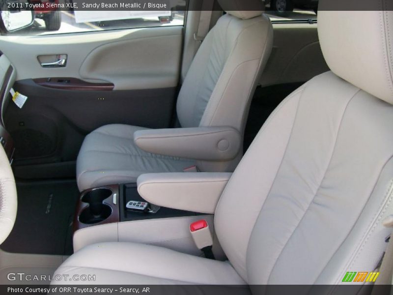 Sandy Beach Metallic / Bisque 2011 Toyota Sienna XLE