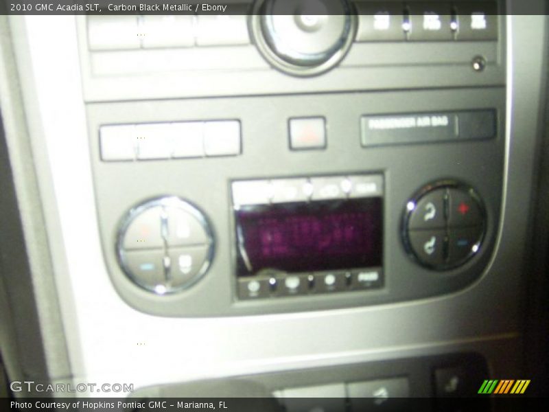 Carbon Black Metallic / Ebony 2010 GMC Acadia SLT