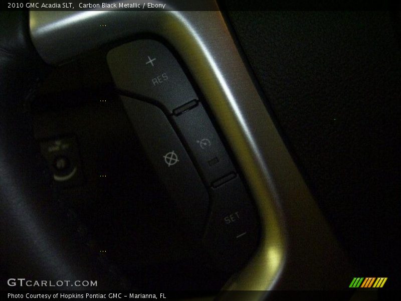 Carbon Black Metallic / Ebony 2010 GMC Acadia SLT