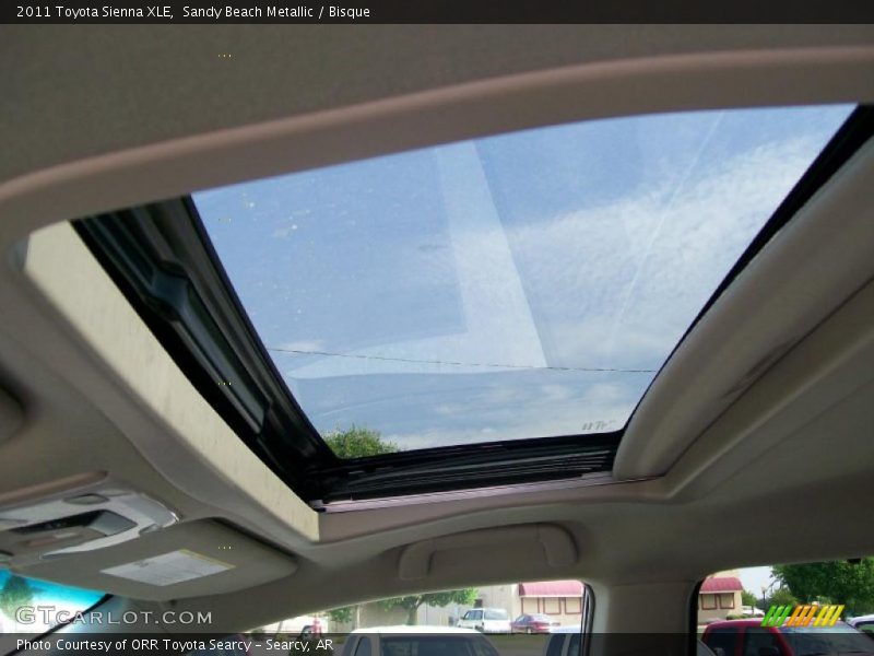 Sandy Beach Metallic / Bisque 2011 Toyota Sienna XLE