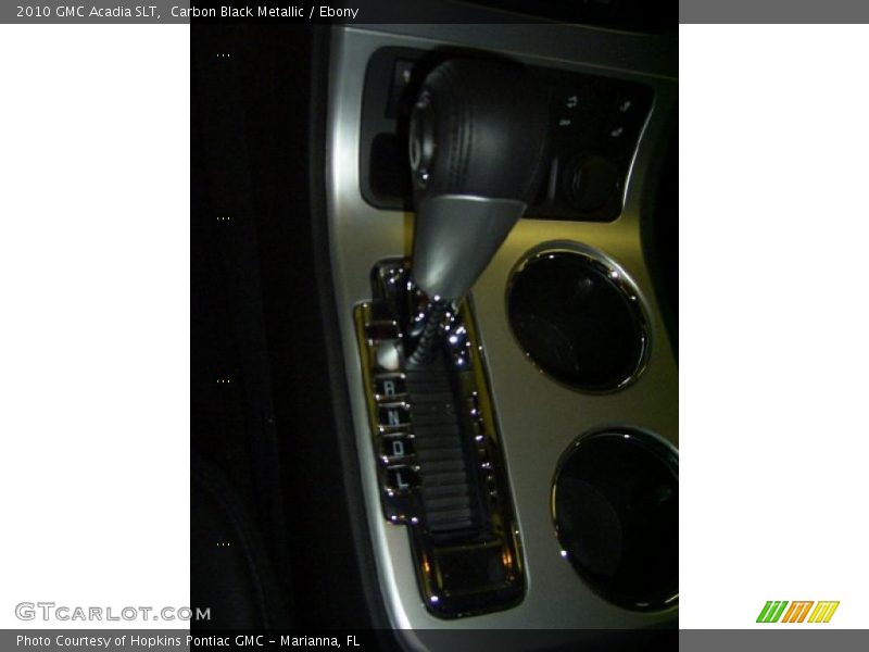 Carbon Black Metallic / Ebony 2010 GMC Acadia SLT