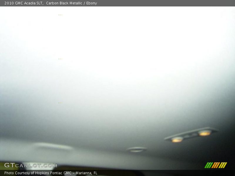 Carbon Black Metallic / Ebony 2010 GMC Acadia SLT