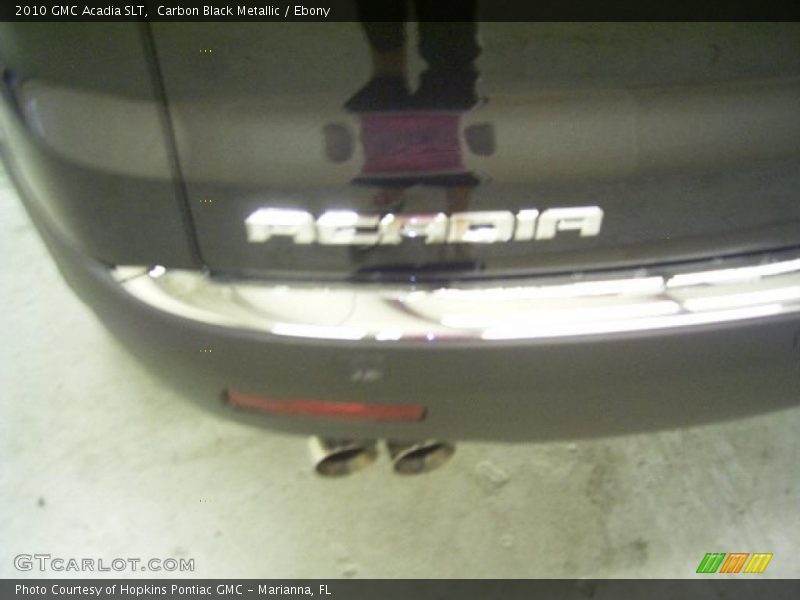 Carbon Black Metallic / Ebony 2010 GMC Acadia SLT