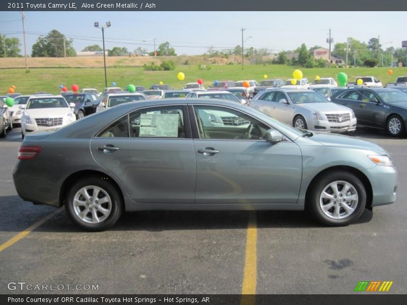 Aloe Green Metallic / Ash 2011 Toyota Camry LE