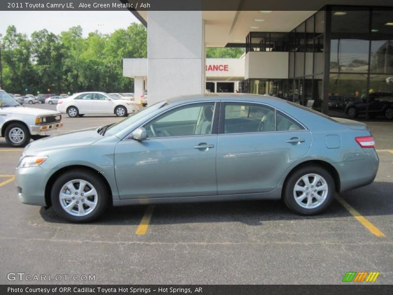 Aloe Green Metallic / Ash 2011 Toyota Camry LE