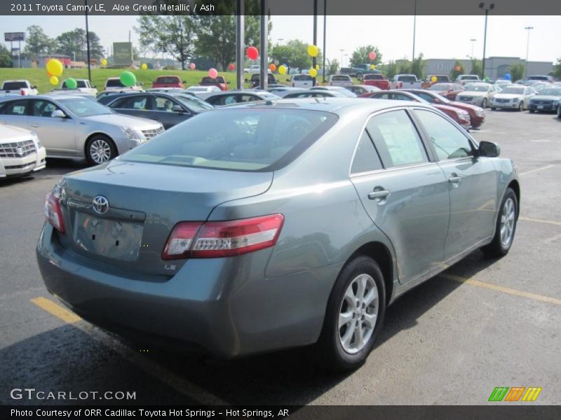 Aloe Green Metallic / Ash 2011 Toyota Camry LE