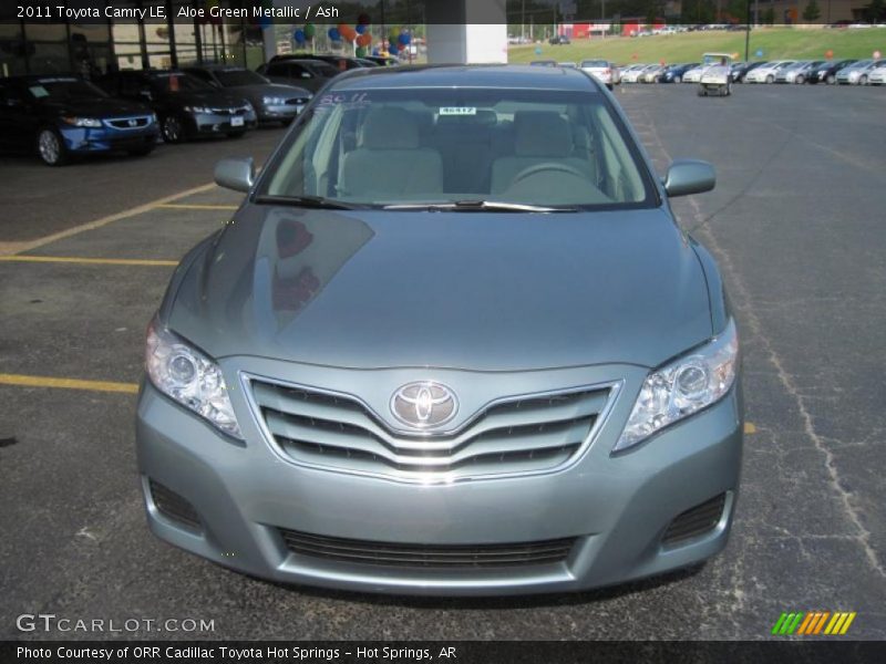 Aloe Green Metallic / Ash 2011 Toyota Camry LE