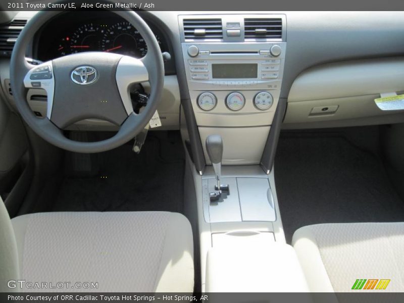 Aloe Green Metallic / Ash 2011 Toyota Camry LE