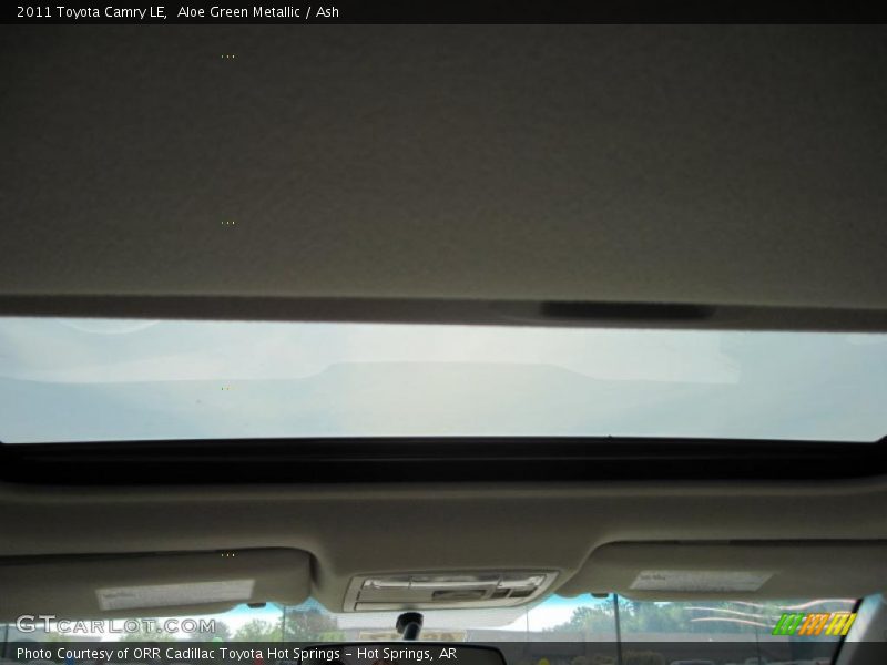 Aloe Green Metallic / Ash 2011 Toyota Camry LE