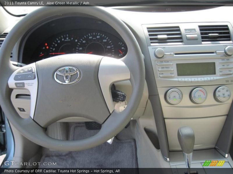 Aloe Green Metallic / Ash 2011 Toyota Camry LE