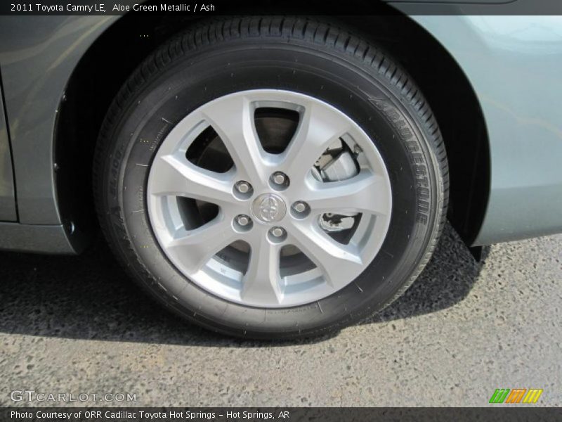 Aloe Green Metallic / Ash 2011 Toyota Camry LE