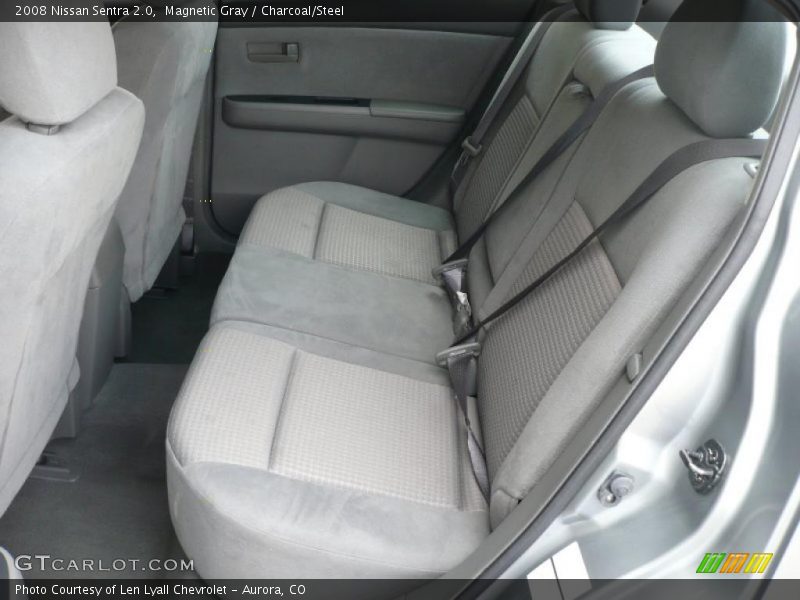 Magnetic Gray / Charcoal/Steel 2008 Nissan Sentra 2.0