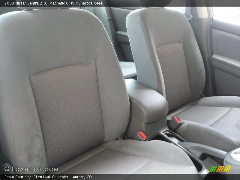 Magnetic Gray / Charcoal/Steel 2008 Nissan Sentra 2.0
