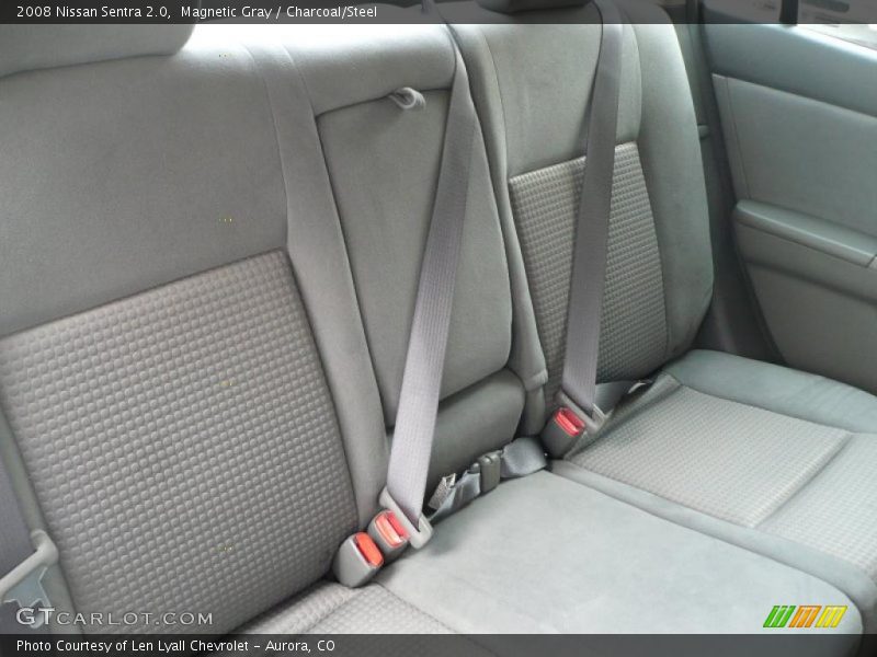 Magnetic Gray / Charcoal/Steel 2008 Nissan Sentra 2.0