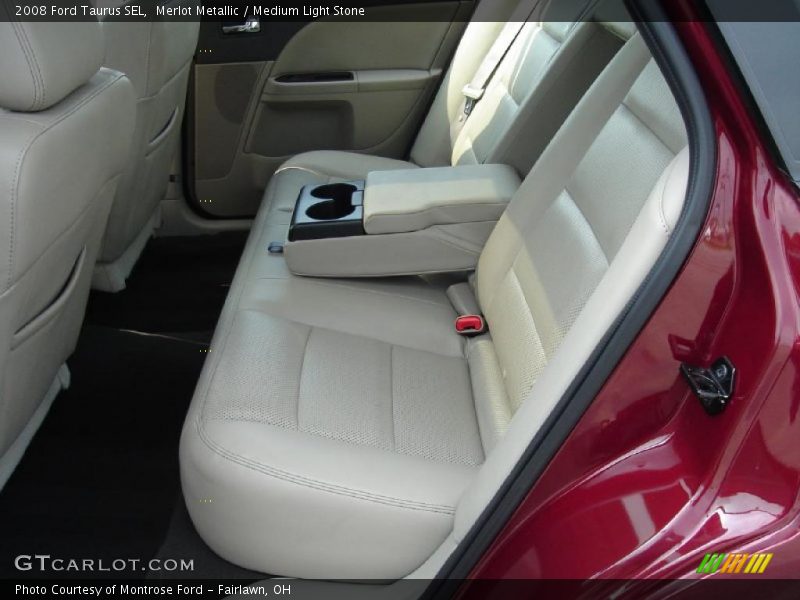 Merlot Metallic / Medium Light Stone 2008 Ford Taurus SEL