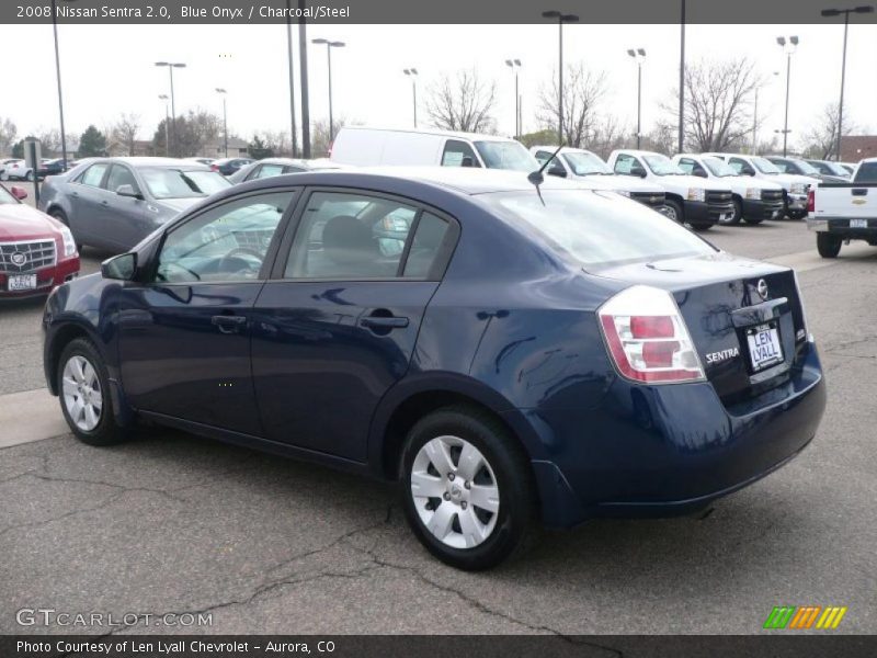 Blue Onyx / Charcoal/Steel 2008 Nissan Sentra 2.0