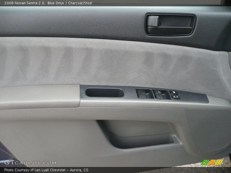 Blue Onyx / Charcoal/Steel 2008 Nissan Sentra 2.0