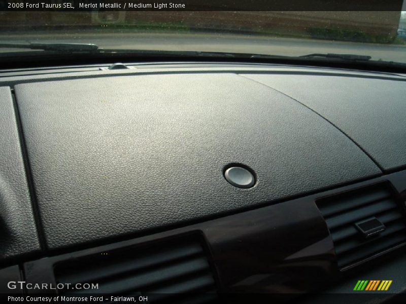 Merlot Metallic / Medium Light Stone 2008 Ford Taurus SEL