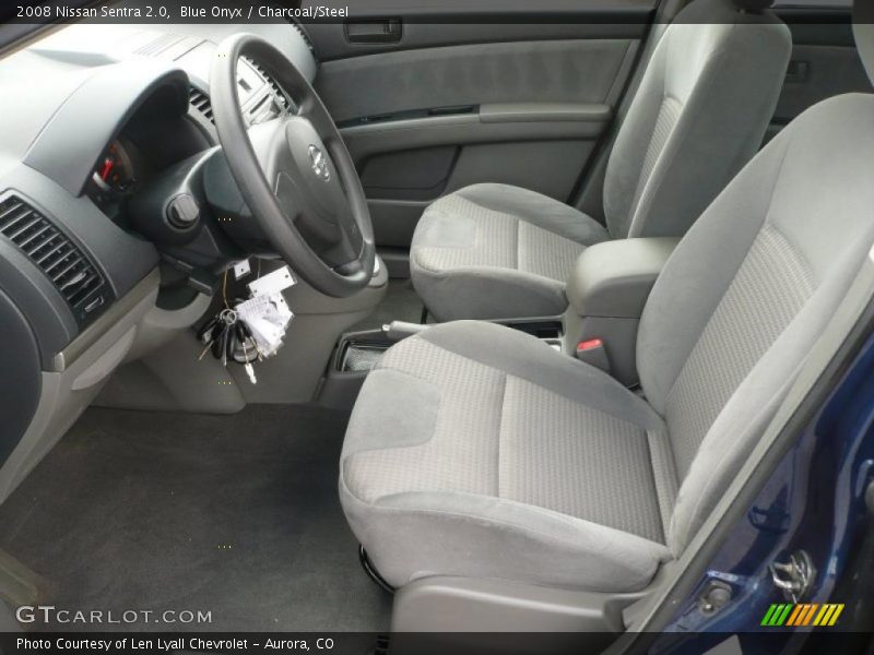 Blue Onyx / Charcoal/Steel 2008 Nissan Sentra 2.0