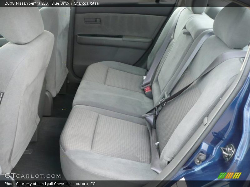 Blue Onyx / Charcoal/Steel 2008 Nissan Sentra 2.0