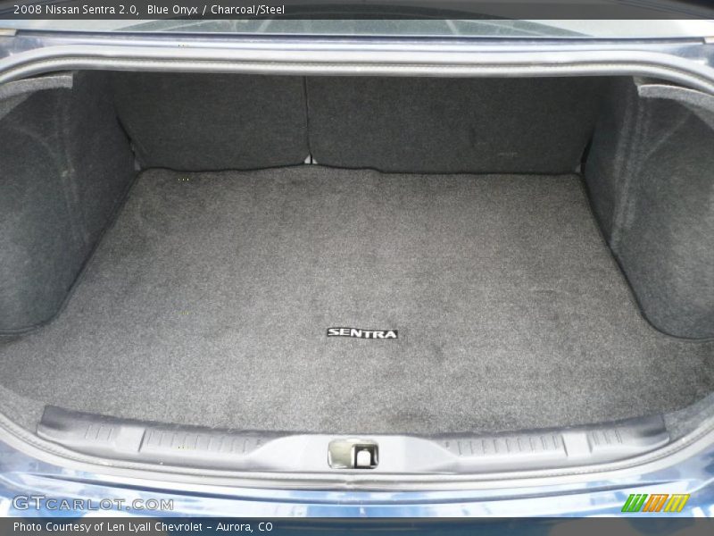 Blue Onyx / Charcoal/Steel 2008 Nissan Sentra 2.0