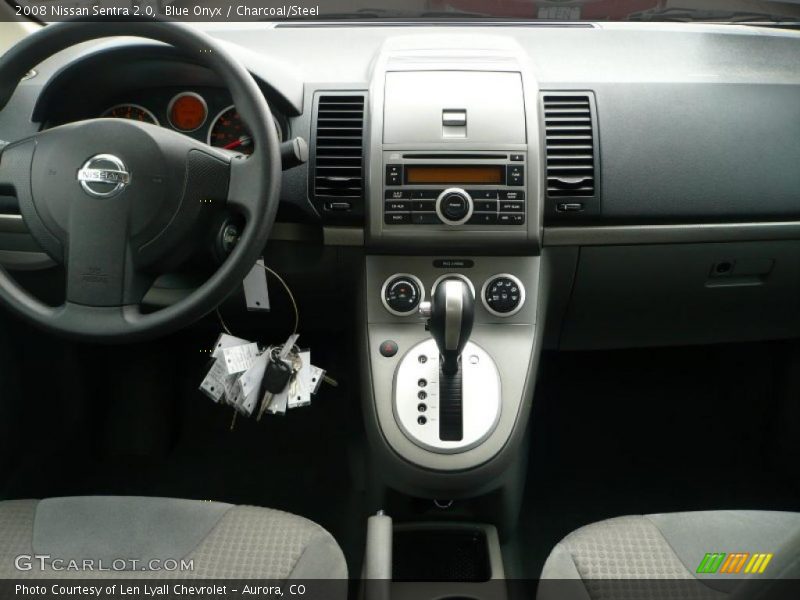Blue Onyx / Charcoal/Steel 2008 Nissan Sentra 2.0