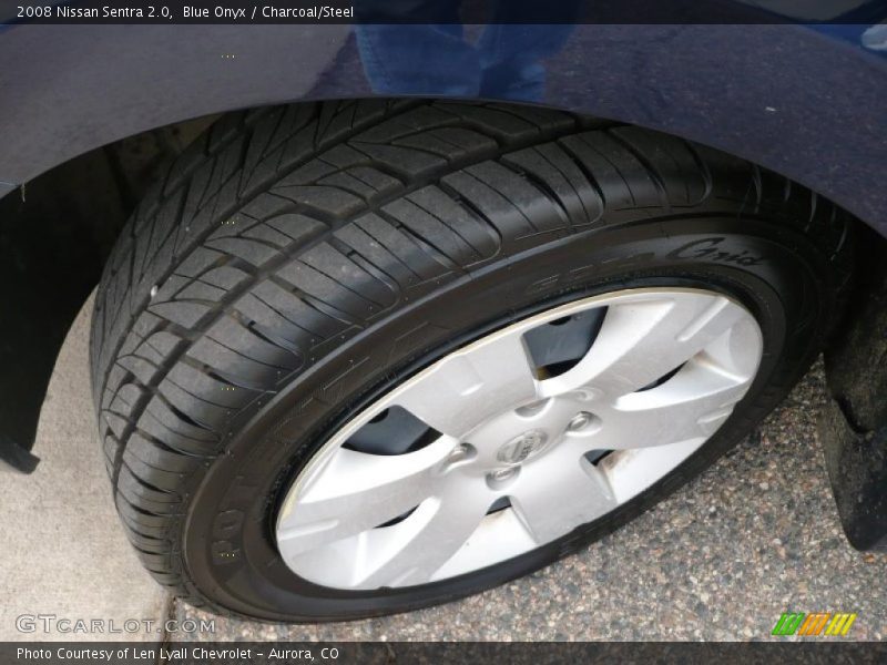Blue Onyx / Charcoal/Steel 2008 Nissan Sentra 2.0