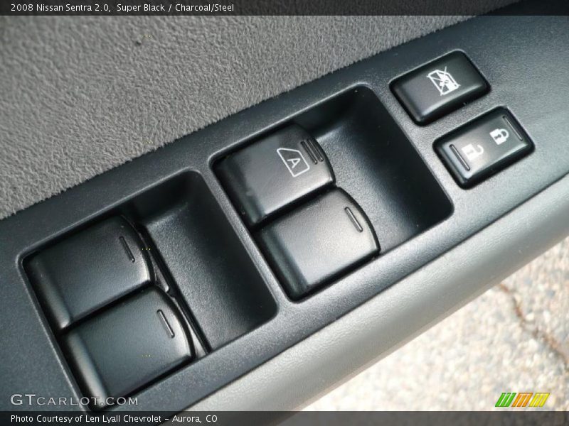 Super Black / Charcoal/Steel 2008 Nissan Sentra 2.0