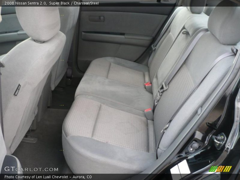 Super Black / Charcoal/Steel 2008 Nissan Sentra 2.0